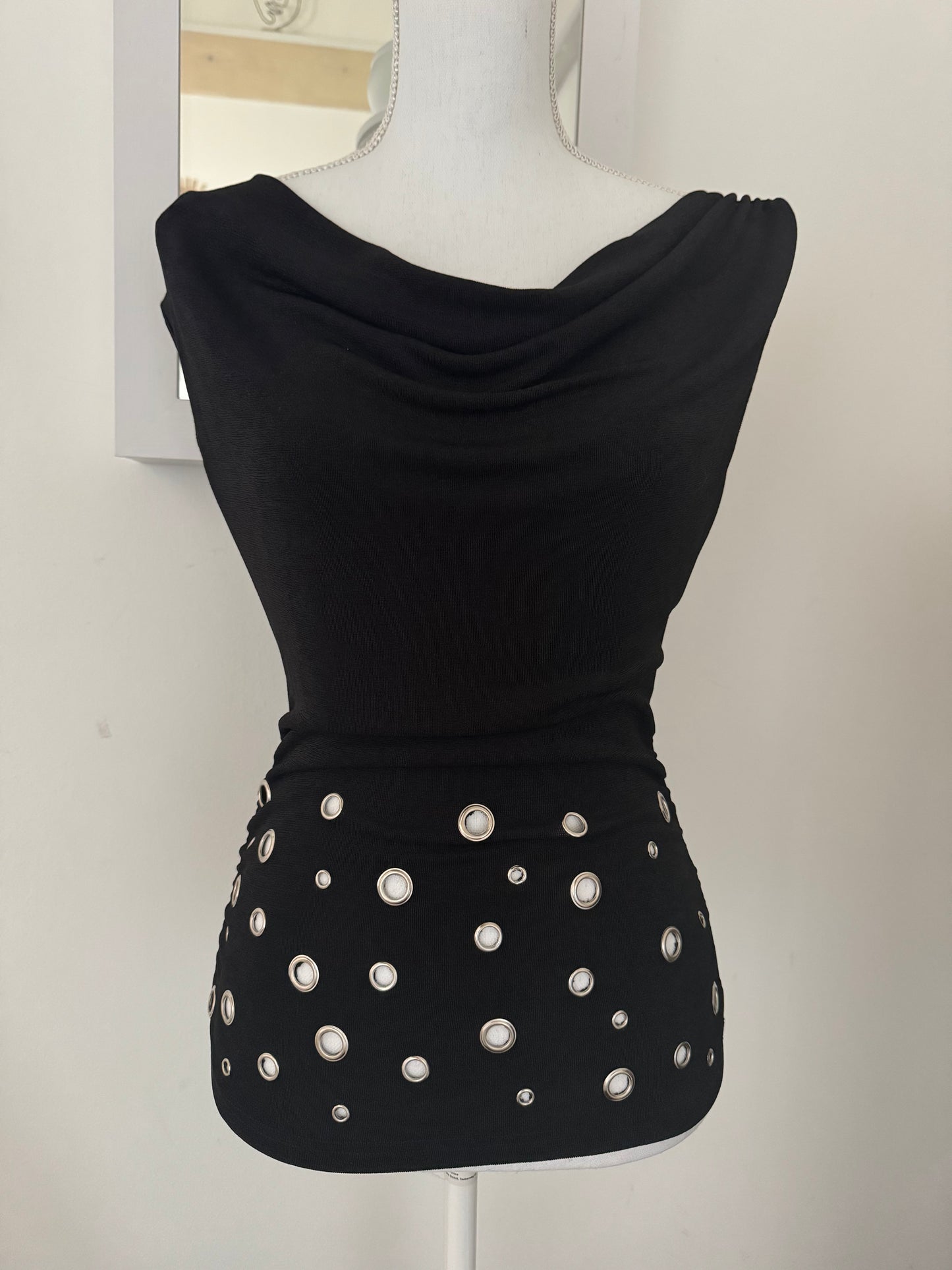 Y2K Nieten Top 2000er Style