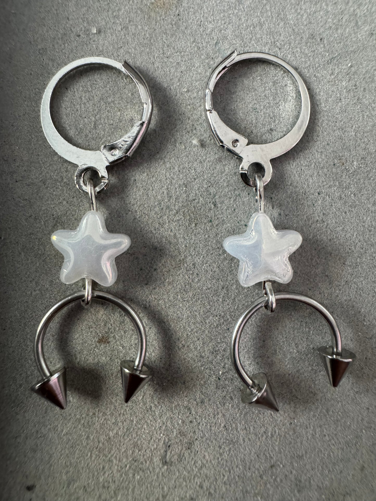 Y2K Star Piercing Earrings