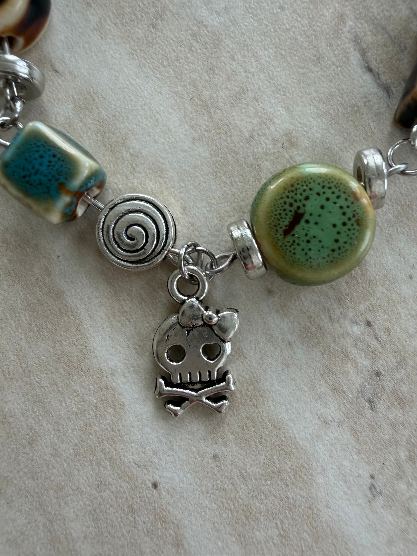 Retro Charm Bracelet 2000er Style