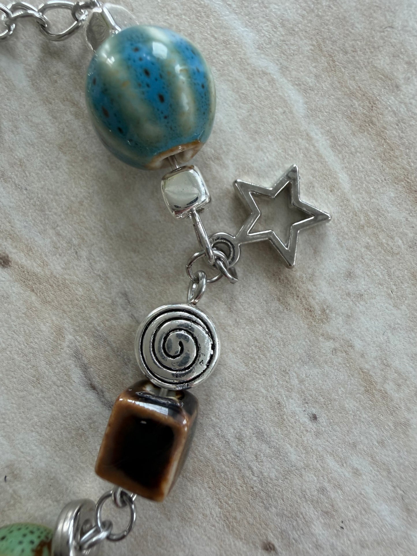 Retro Charm Bracelet 2000er Style