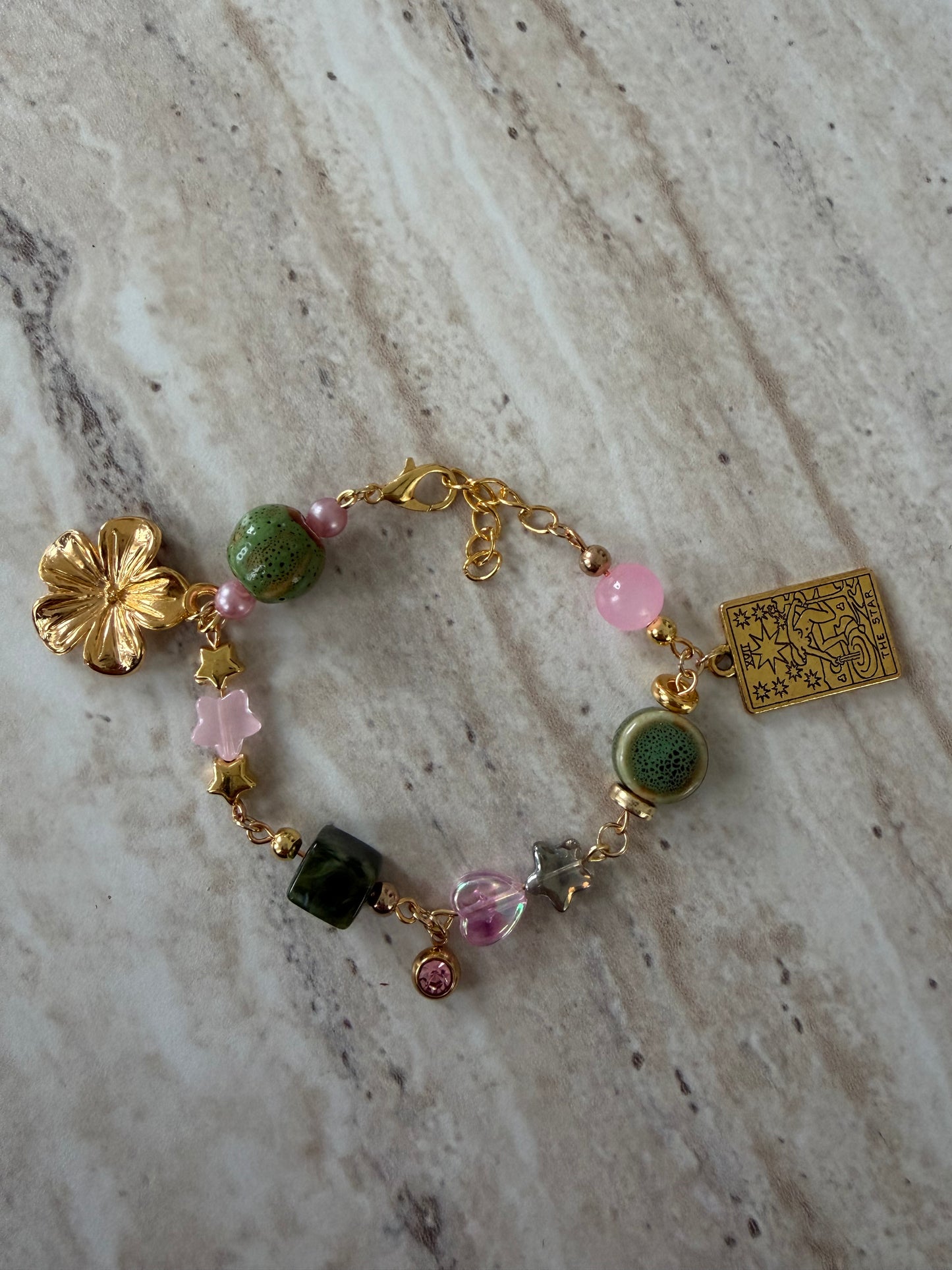 Vintage Ilayda Wasserfee Charm Bracelet