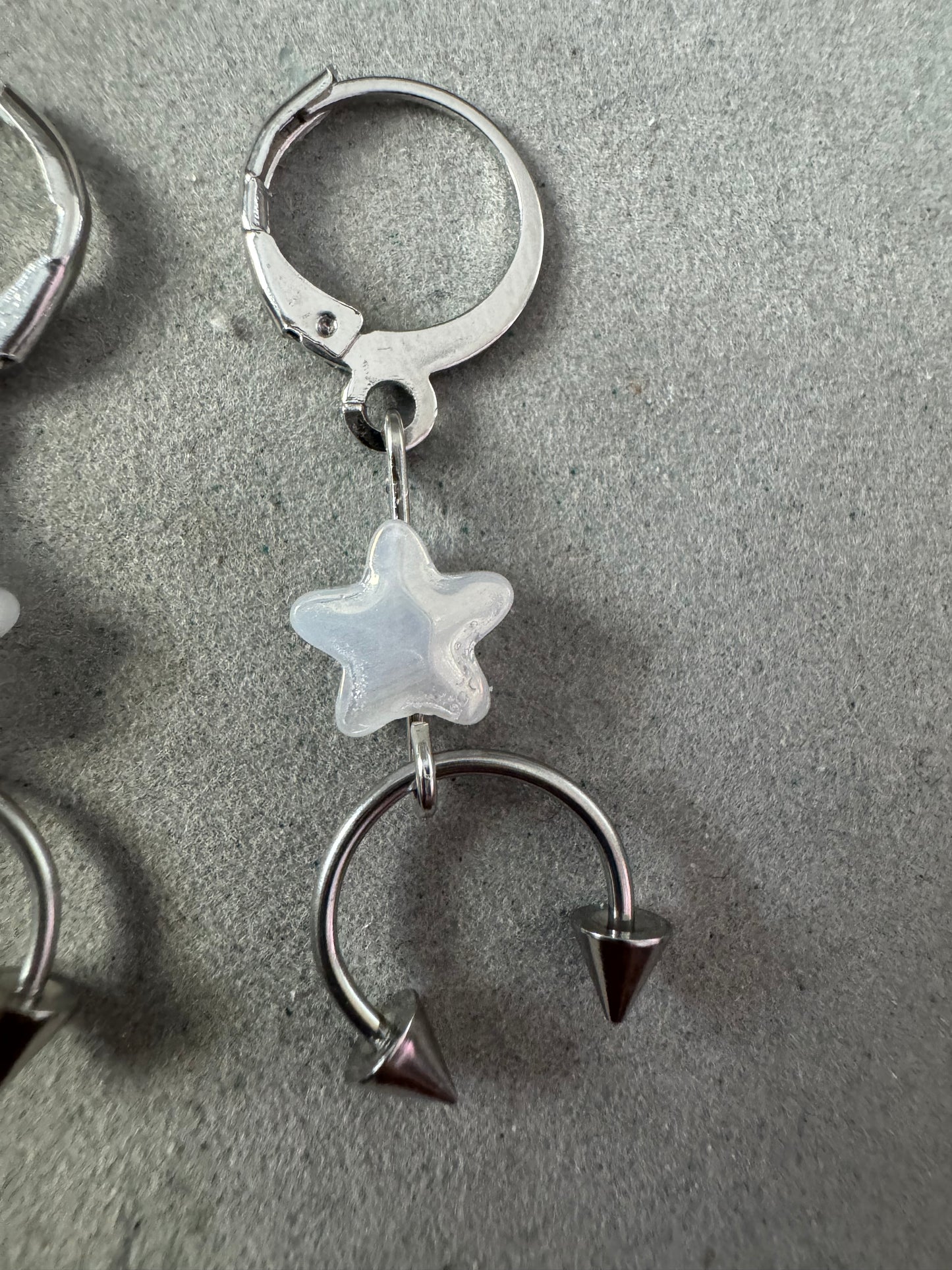 Y2K Star Piercing Earrings