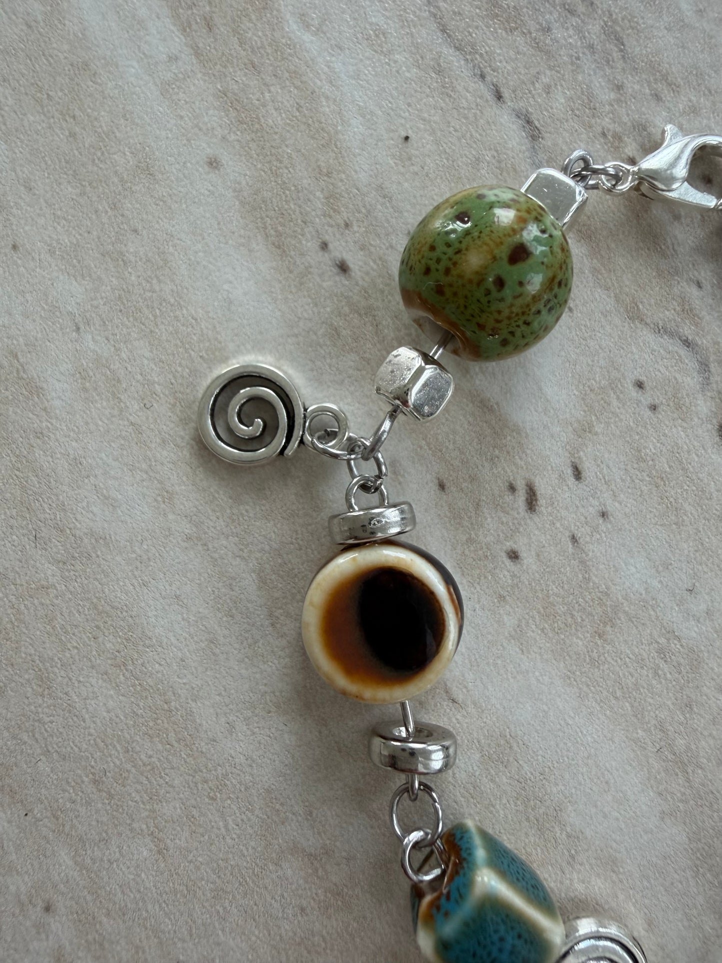Retro Charm Bracelet 2000er Style