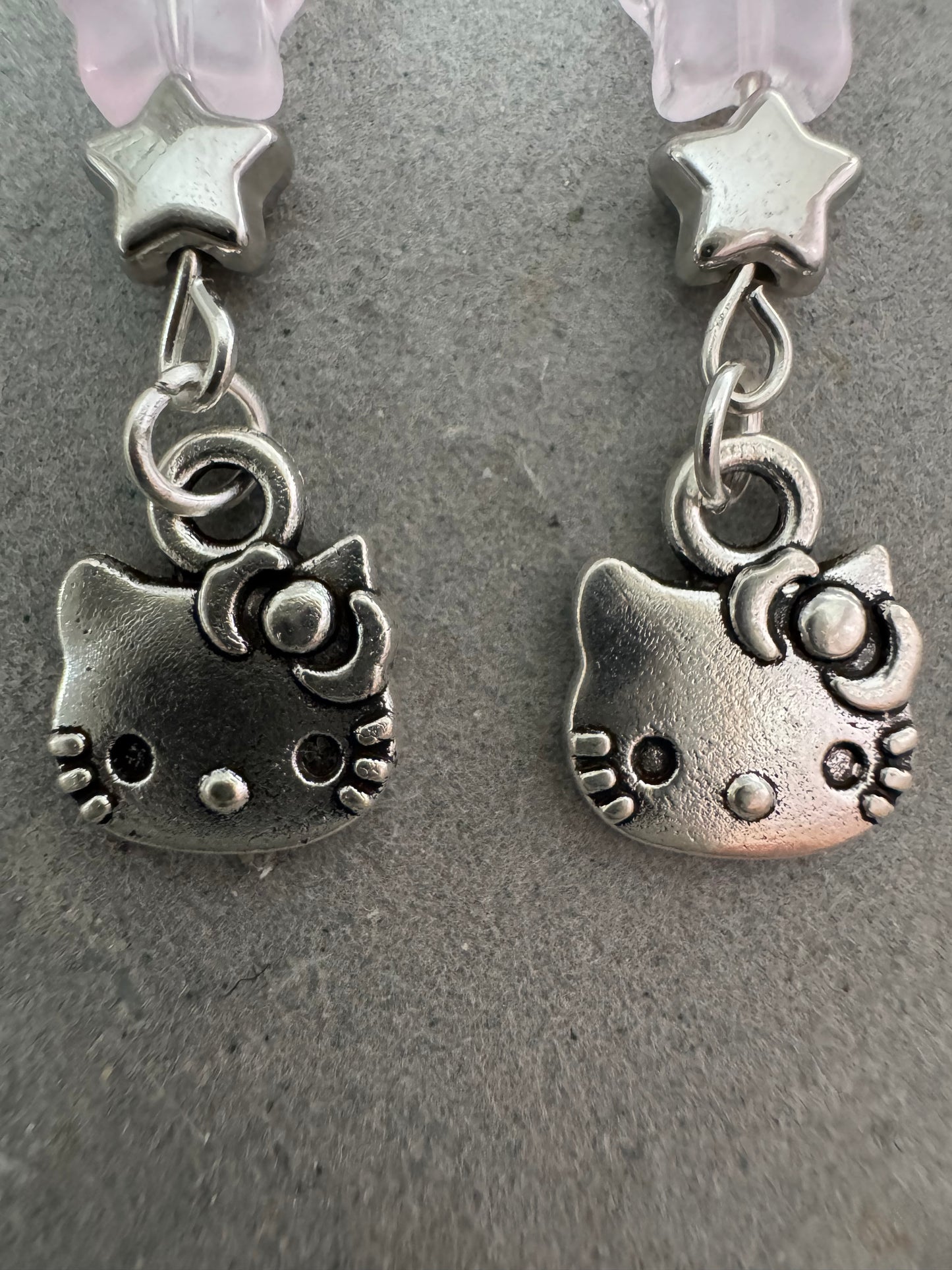 Y2K Hello Kitty Earrings 2000er Style